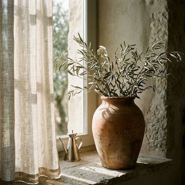 Ambient natural setting in Villa Demetra